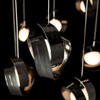 Hubbardton Forge - 131158-SKT-STND-89-GG0711 - Riza 10-Light Mobile Pendant - Riza - Ink