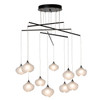 Hubbardton Forge - 131153-SKT-STND-14-FD0710 - Ume 10-Light Mobile Pendant - Ume - Oil Rubbed Bronze
