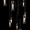 Hubbardton Forge - 131154-SKT-STND-89-ZM0065 - Exos 10-Light Mobile Pendant - Exos - Ink