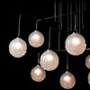 Hubbardton Forge - 131151-SKT-STND-14-FD0750 - Fritz Globe 10-Light Mobile Pendant - Fritz - Oil Rubbed Bronze