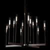 Hubbardton Forge - 101706-SKT-07-WC0821 - Lilium 12-Light Chandelier - Lilium - Dark Smoke