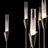 Hubbardton Forge - 101706-SKT-07-WC0821 - Lilium 12-Light Chandelier - Lilium - Dark Smoke