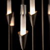 Hubbardton Forge - 101706-SKT-07-WC0821 - Lilium 12-Light Chandelier - Lilium - Dark Smoke