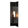 Hubbardton Forge - 302046-SKT-80-ZM0793 - Summit Medium Outdoor Sconce - Summit - Coastal Black