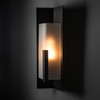 Hubbardton Forge - 302046-SKT-80-FD0793 - Summit Medium Outdoor Sconce - Summit - Coastal Black