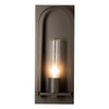Hubbardton Forge - 302031-SKT-14-GG0781 - Triomphe Medium Outdoor Sconce - Triomphe - Oil Rubbed Bronze