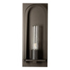 Hubbardton Forge - 302031-SKT-14-GG0781 - Triomphe Medium Outdoor Sconce - Triomphe - Oil Rubbed Bronze
