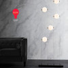 Hubbardton Forge - 289520-LED-STND-10-GG0668 - Abacus 5-Light Floor to Ceiling Plug-In LED Lamp - Abacus - Black