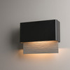 Hubbardton Forge - 302630-LED-80-78 - LED Outdoor Wall Sconce - Stratum - Coastal Black