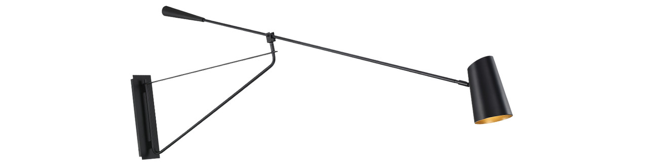 Light Bulbs Modern Forms Stylus LED Swing Arm Light in