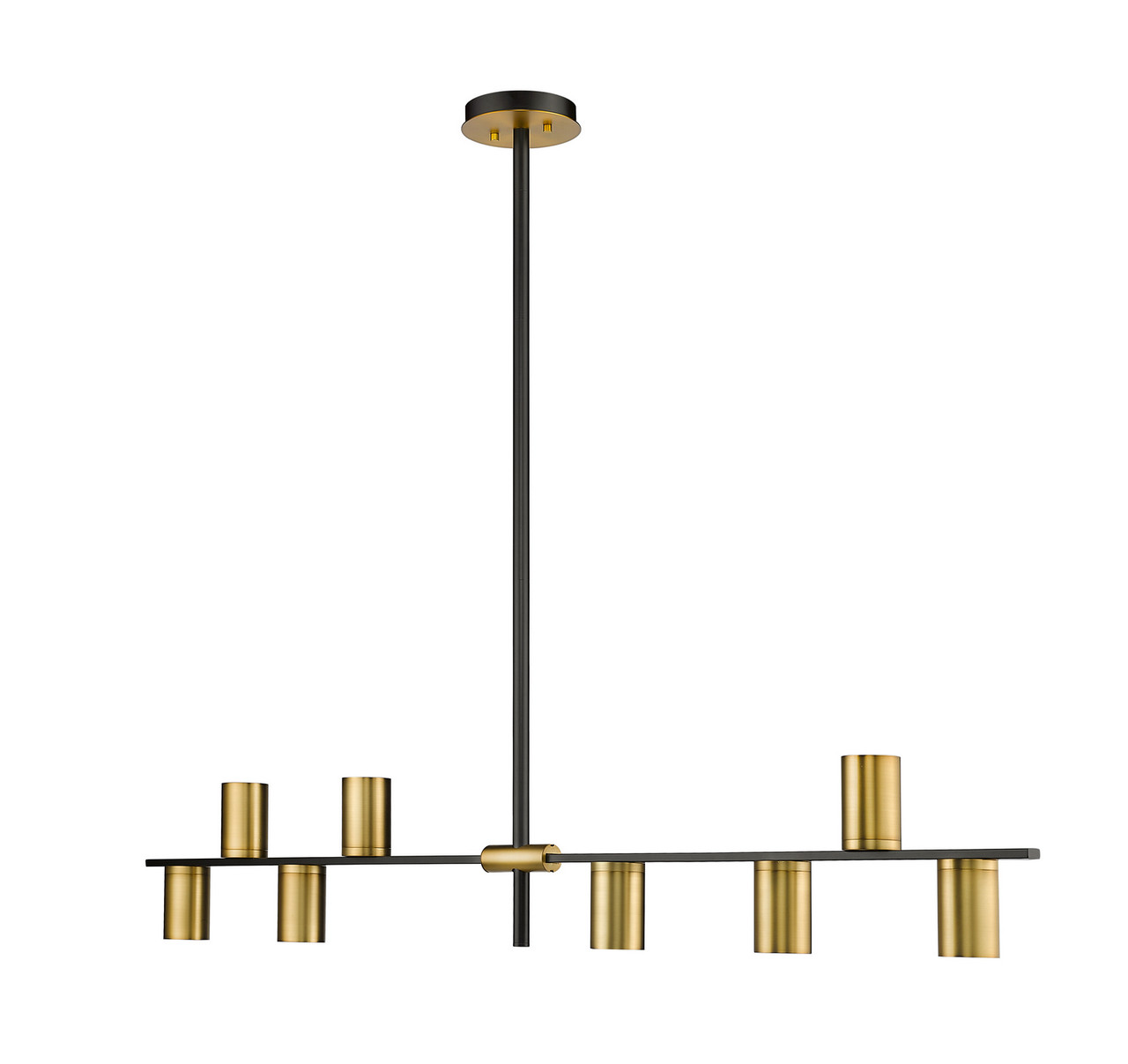 Light Bulbs Etc. - Z-Lite Calumet Eight Light Linear Chandelier in
