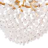 Fredrick Ramond - FR41591DA - LED Semi-Flush Mount - Myra - Distressed Brass