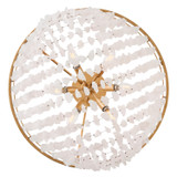 Fredrick Ramond - FR41591DA - LED Semi-Flush Mount - Myra - Distressed Brass