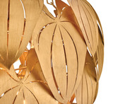 Fredrick Ramond - FR47168DA - LED Chandelier - Camille - Distressed Brass