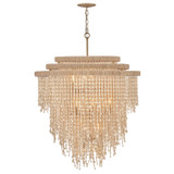 Fredrick Ramond - FR47006BNG - LED Chandelier - Freya - Burnished Gold