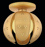 Fredrick Ramond - FR46962UB-LL - LED Semi Flush Mount - Anthos - Unlacquered Brass