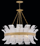 Fredrick Ramond - FR46914BNG - LED Chandelier - Fleur - Burnished Gold