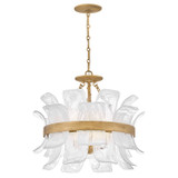 Fredrick Ramond - FR46911BNG - LED Chandelier - Fleur - Burnished Gold