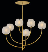 Fredrick Ramond - FR46896UB - LED Chandelier - Fantine - Unlacquered Brass