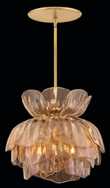 Fredrick Ramond - FR46895UB-AM - LED Chandelier - Fantine - Unlacquered Brass