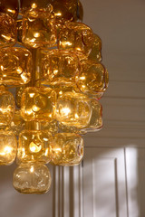 Fredrick Ramond - FR46858UB - LED Chandelier - Perriand - Unlacquered Brass