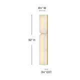 Fredrick Ramond - FR41972LCB - LED Wall Sconce - Alune - Lacquered Brass