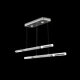 Fine Art Handcrafted Lighting - 100150-722 - LED Linear Pendant - Antonia - Ombre Silver
