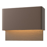 Hubbardton Forge - 302630-LED-75-77 - LED Outdoor Wall Sconce - Stratum - Coastal Bronze