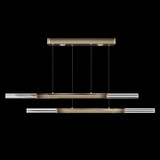 Fine Art Handcrafted Lighting - 100150-610 - LED Linear Pendant - Antonia - Ombre Bronze