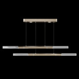 Fine Art Handcrafted Lighting - 100150-520 - LED Linear Pendant - Antonia - Soft Gold Leaf