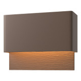 Hubbardton Forge - 302630-LED-75-75 - LED Outdoor Wall Sconce - Stratum - Coastal Bronze