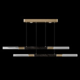 Fine Art Handcrafted Lighting - 100150-321 - LED Linear Pendant - Antonia - Gold Leaf