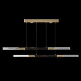 Fine Art Handcrafted Lighting - 100150-311 - LED Linear Pendant - Antonia - Gold Leaf