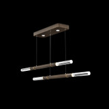 Fine Art Handcrafted Lighting - 100150-210 - LED Linear Pendant - Antonia - Bronze