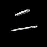Fine Art Handcrafted Lighting - 100149-422 - LED Linear Pendant - Antonia - Silver Leaf