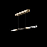 Fine Art Handcrafted Lighting - 100149-321 - LED Linear Pendant - Antonia - Gold Leaf