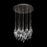 Fine Art Handcrafted Lighting - 100145-7 - LED Pendant - Mayu - Black