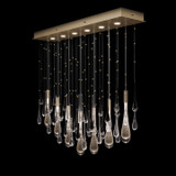Fine Art Handcrafted Lighting - 100138-6 - LED Pendant - Rain - Bronze