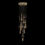 Fine Art Handcrafted Lighting - 100136-6 - LED Pendant - Rain - Bronze