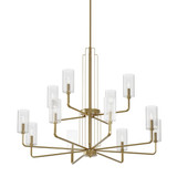 Kichler - 52412BNB - 12 Light Chandelier - Kimrose - Brushed Natural Brass