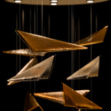 Fine Art Handcrafted Lighting - 100119-56 - LED Pendant - Volo - Soft Gold