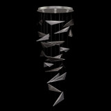 Fine Art Handcrafted Lighting - 100119-42 - LED Pendant - Volo - Silver