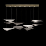 Fine Art Handcrafted Lighting - 100118-55 - LED Pendant - Volo - Soft Gold