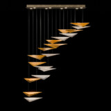 Fine Art Handcrafted Lighting - 100116-56 - LED Pendant - Volo - Soft Gold