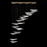 Fine Art Handcrafted Lighting - 100116-51 - LED Pendant - Volo - Soft Gold