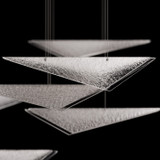 Fine Art Handcrafted Lighting - 100116-44 - LED Pendant - Volo - Silver