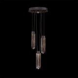 Fine Art Handcrafted Lighting - 100080-62 - LED Pendant - Arpeggio - Midnight Steel