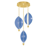 Fine Art Handcrafted Lighting - 100064-31 - LED Pendant - Embark - Gold
