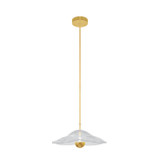 Fine Art Handcrafted Lighting - 100063-33 - LED Pendant - Embark - Gold
