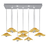 Fine Art Handcrafted Lighting - 100062-42 - LED Pendant - Embark - Silver